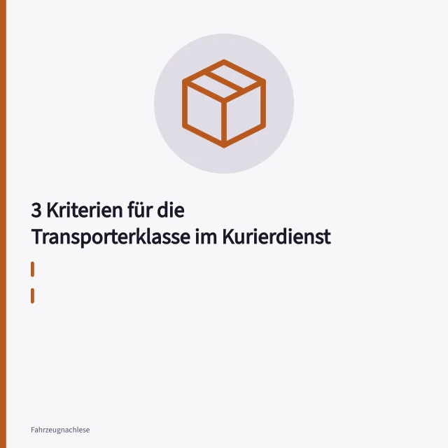 Weißer Mercedes-Benz Sprinter Kastenwagen im Kurierdienst mit geöffneter Schiebetür. 3 Kriterien für die Transporterklasse im Kurierdienst